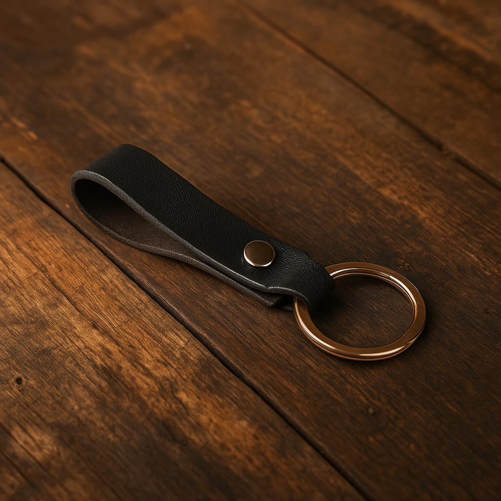 Leather Keychain